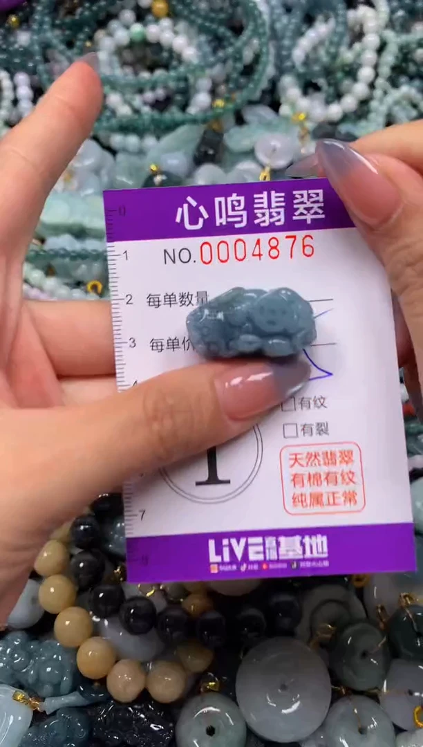 颈饰未镶嵌翡翠闪购004876