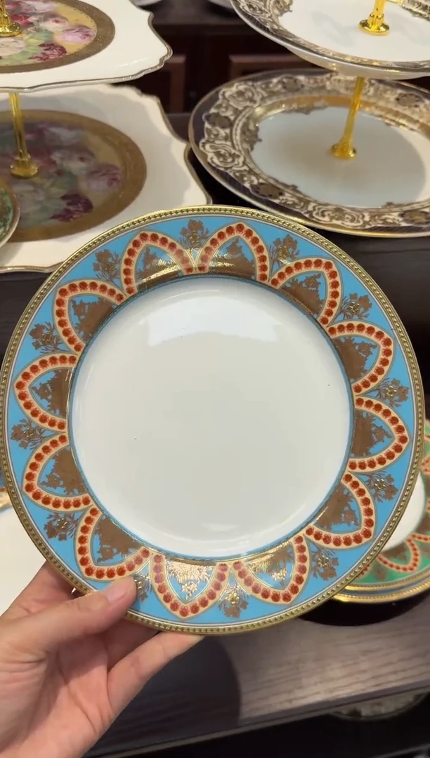 瓷片8英寸平盘福利价2个尾单