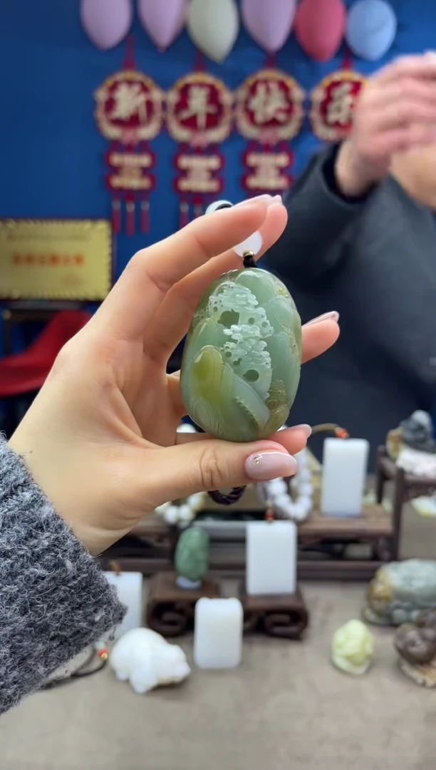 【闪购商品】和田玉颈饰未镶嵌1