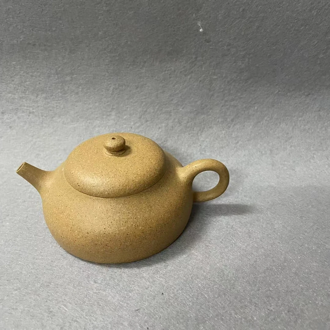 原矿黄金段静乐壶手制110cc