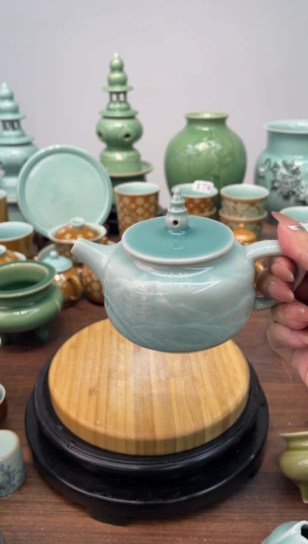 特价福利 微瑕 慧仙青瓷