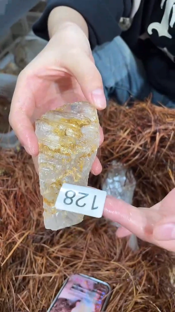 未镶嵌珠宝半成品水晶骸骨骨干-128