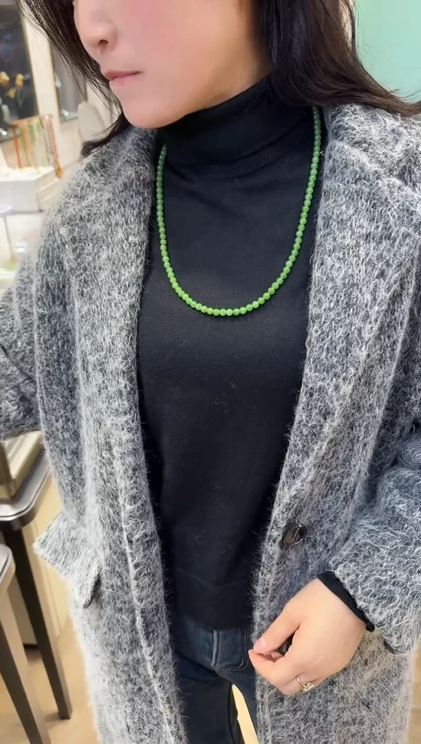 颈饰未镶嵌和田玉多样性发一