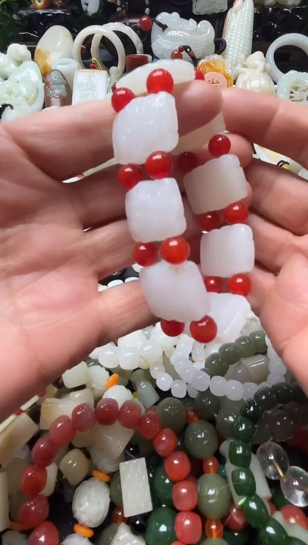 未镶嵌手串和田玉手串