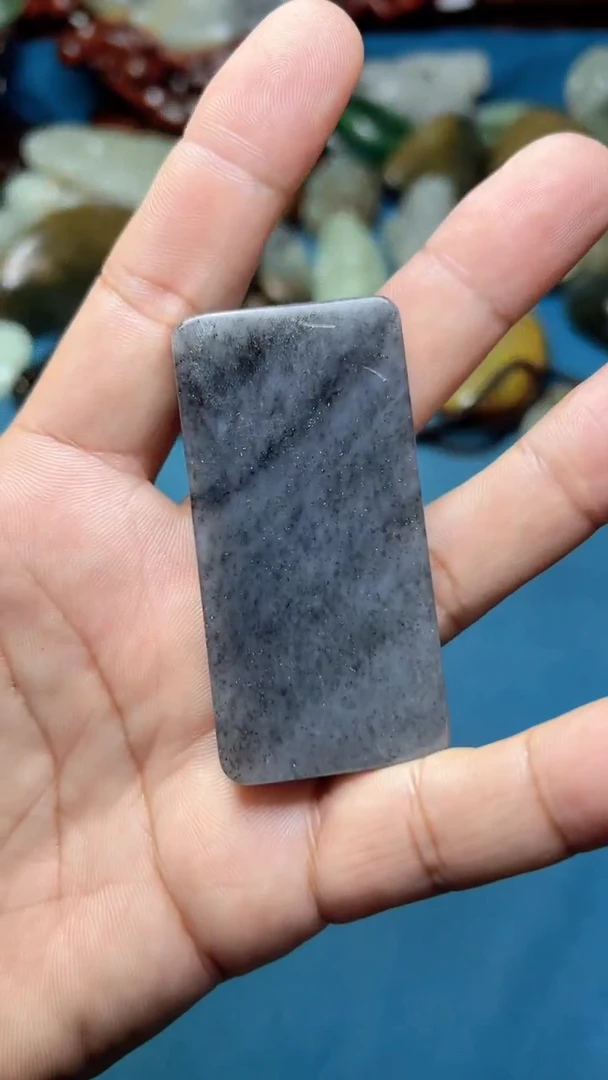 和田玉未镶嵌挂件-