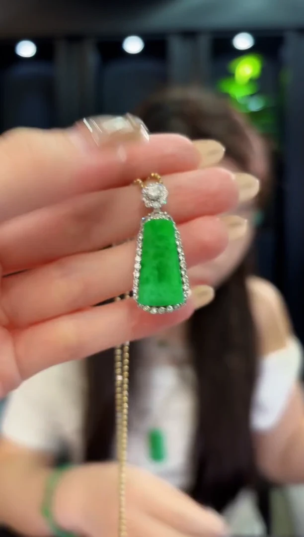 翡翠未镶嵌吊坠(不含链) 缅料A货/支持复检/一件