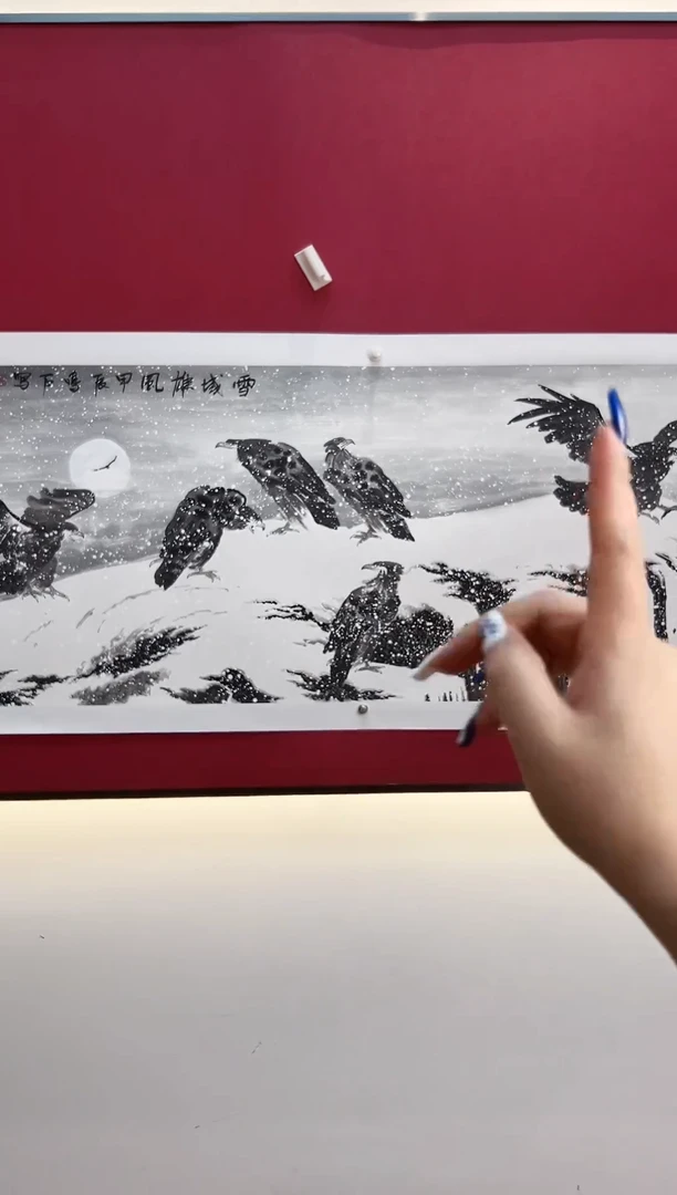 【闪购商品】绘画温叶强《马图》