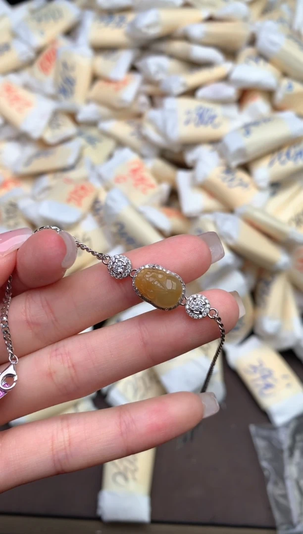 【闪购商品】翡翠手链银S925镶嵌—