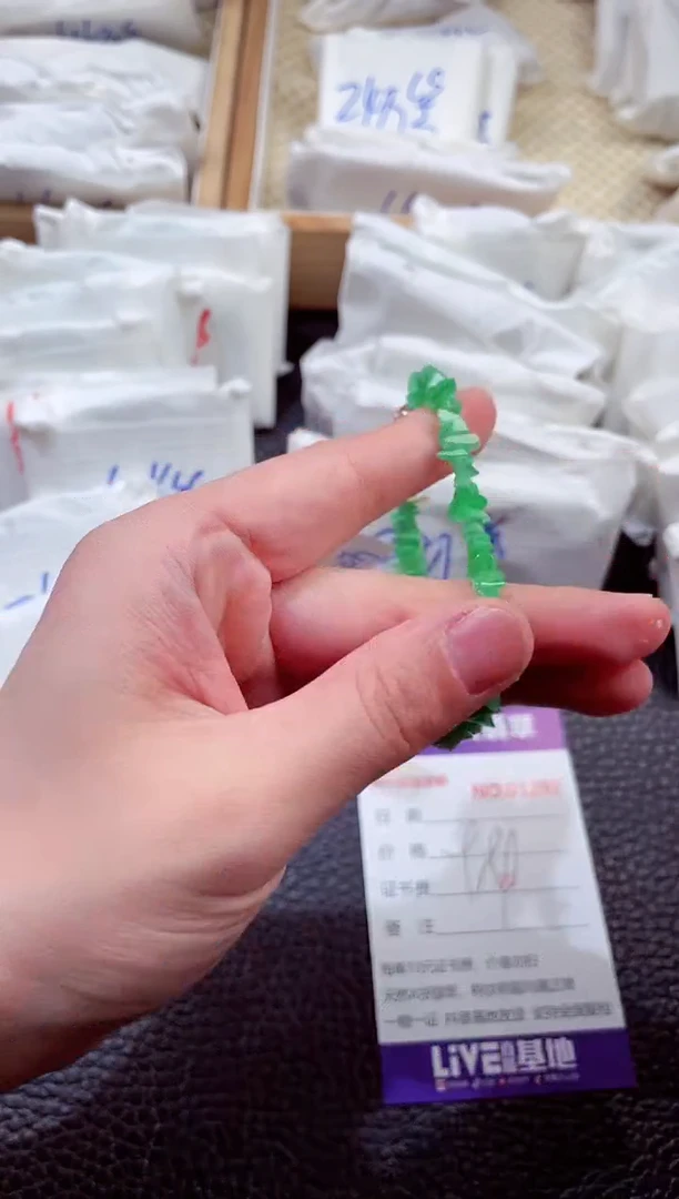 翡翠未镶嵌颈饰00001293