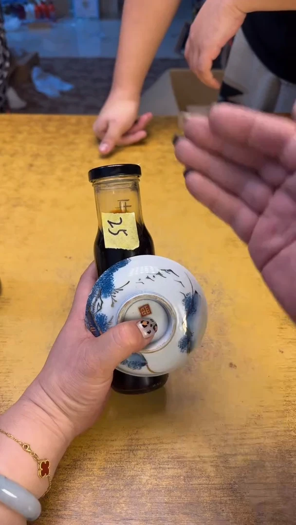 瓷器瓷器瑕疵破破25昆十件碗