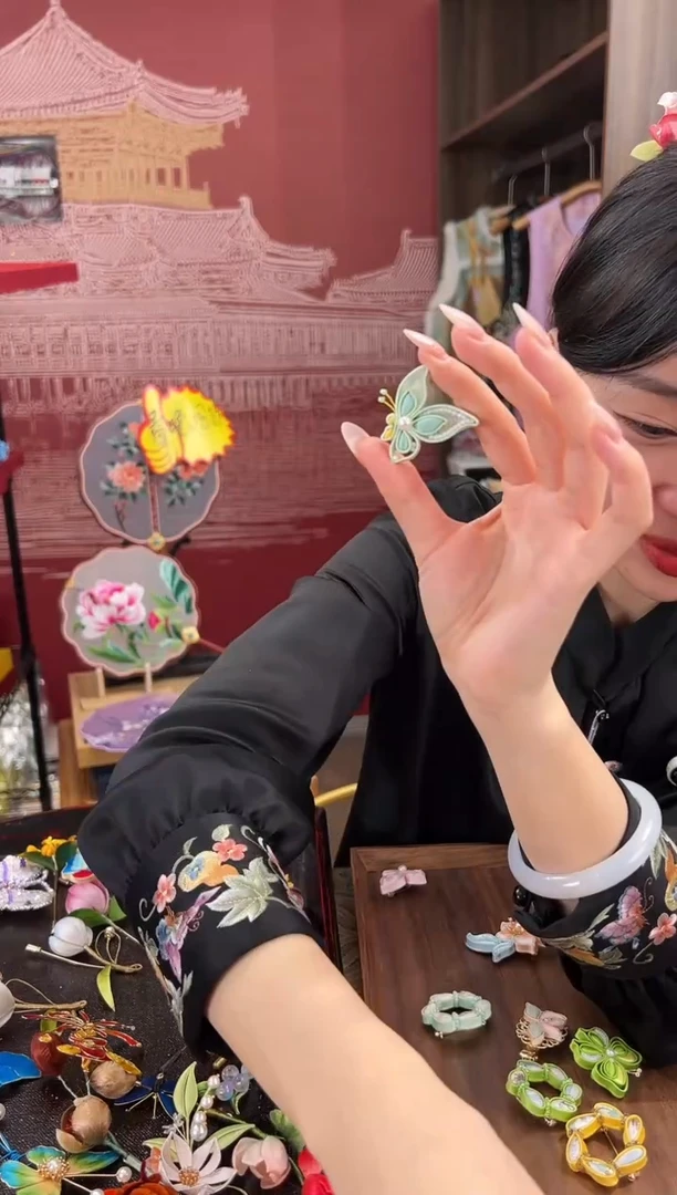 【闪购商品】刺绣苏绣世家非遗手工（胸针）