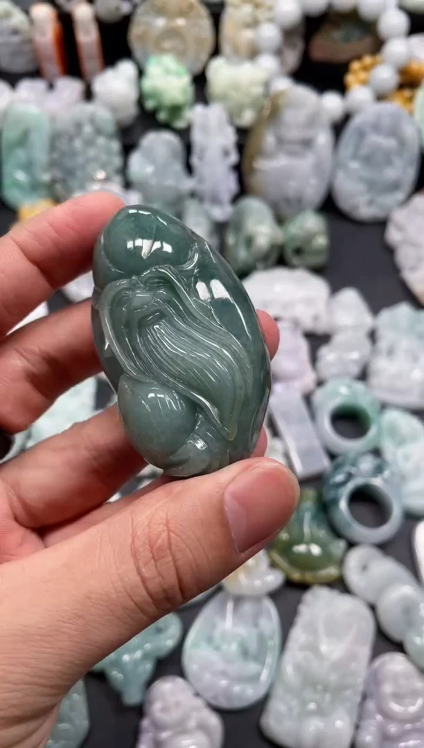 翡翠未镶嵌颈饰天然翡翠a货