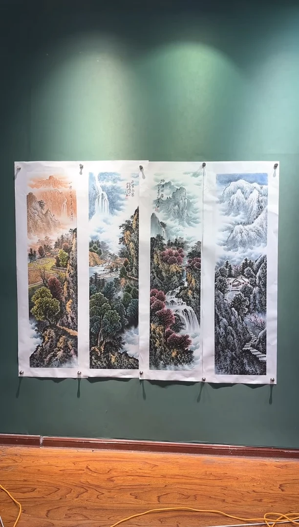 国画周建真老师绘画作品28-32