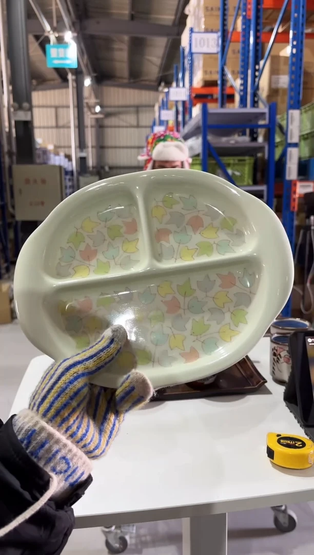 搪瓷白山kakurenbo 分餐盘