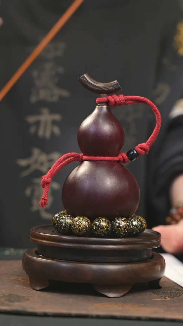 【闪购商品】YO103紫金朱砂红小容量酒葫芦随缘发