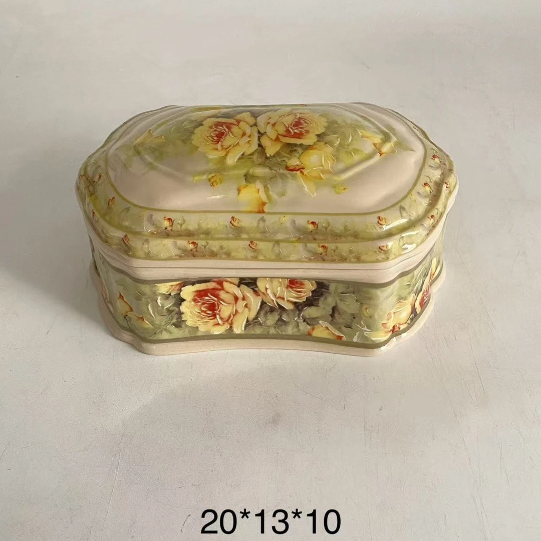 欧洲名画 cz 首饰盒