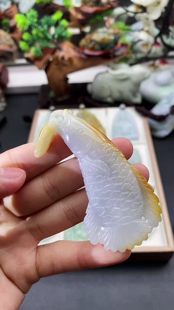 颈饰未镶嵌翡翠天然缅甸A货翡翠