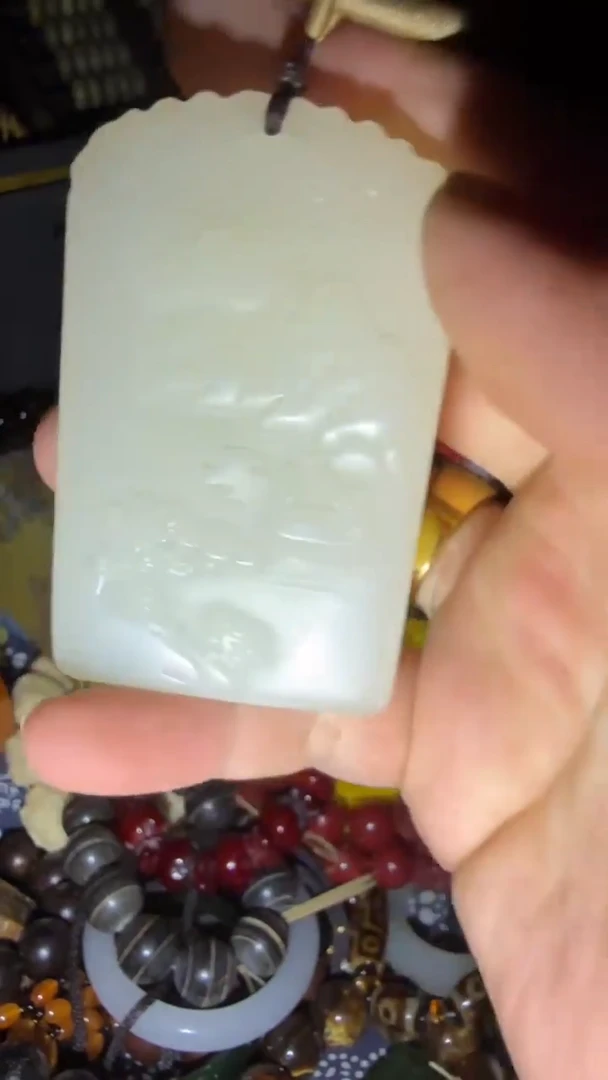 和田玉未镶嵌把件闪购高端商品链接山水牌