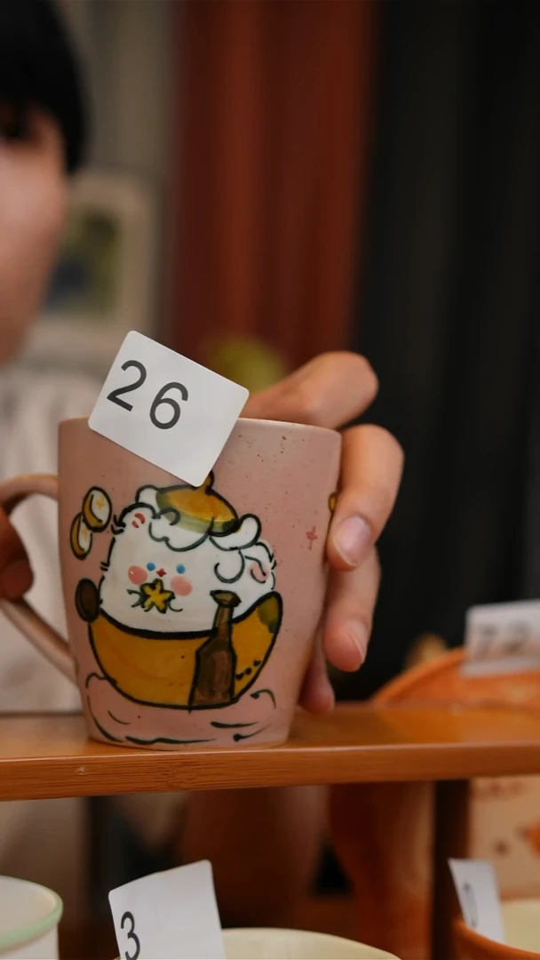 摆件景德镇文创卡哇伊日式系列陶瓷  26
