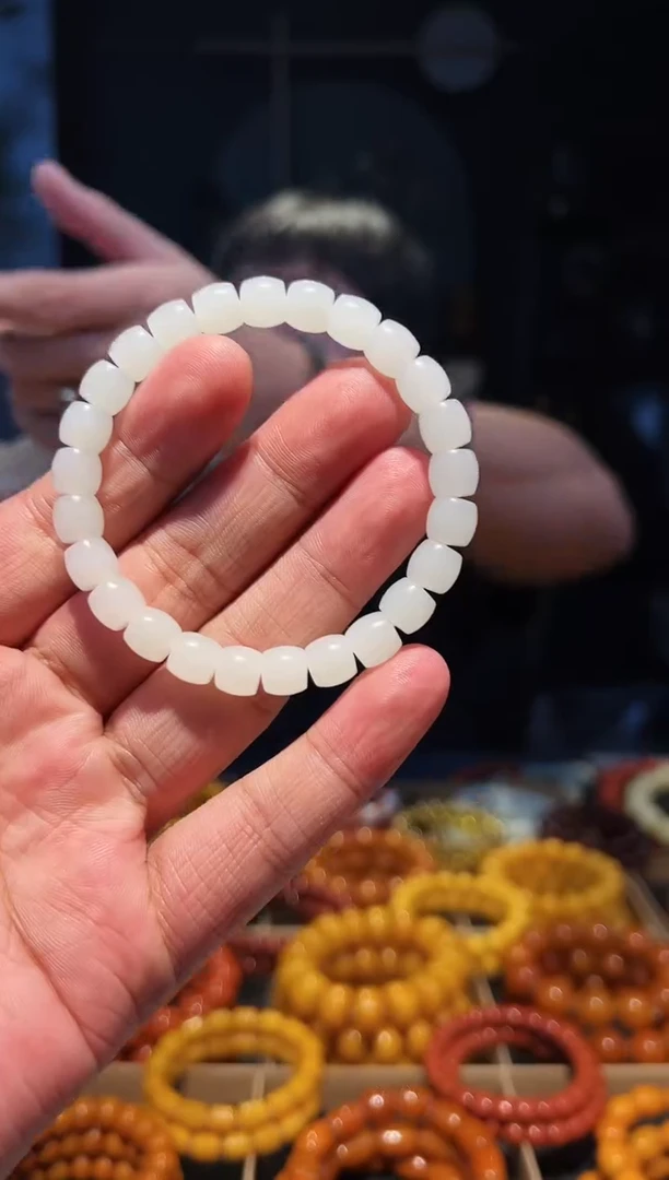 未镶嵌手串和田玉8+直切爱谁谁