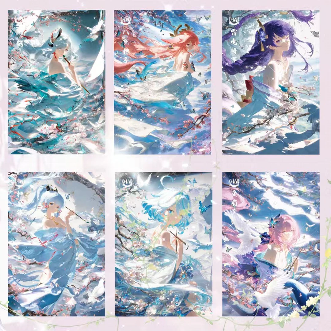 盐鸡【平拆】唯爱卡社《珠玉》精美女卡合集！潮玩盲盒卡