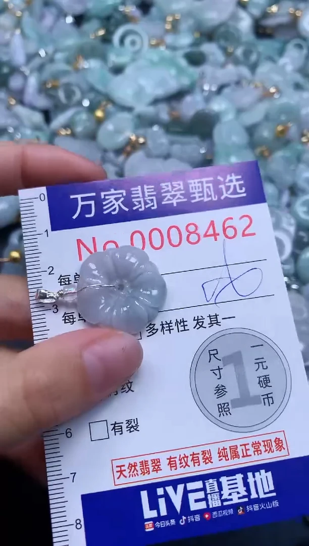 吊坠(不含链)未镶嵌翡翠8462