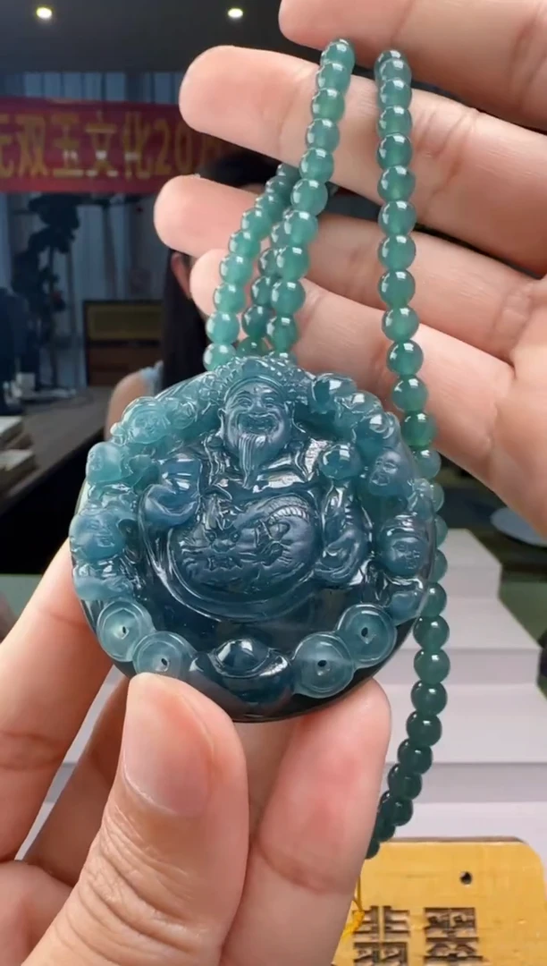 翡翠未镶嵌吊坠(赠链)多样性发其一XM@@WS50627073