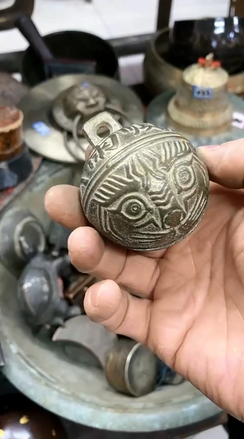 【闪购商品】一物一拍编号8虎头铃铛