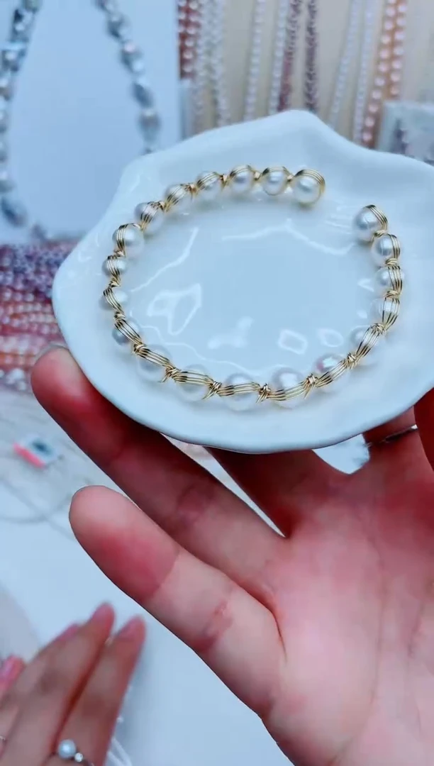 淡水珍珠手绳未镶嵌手链