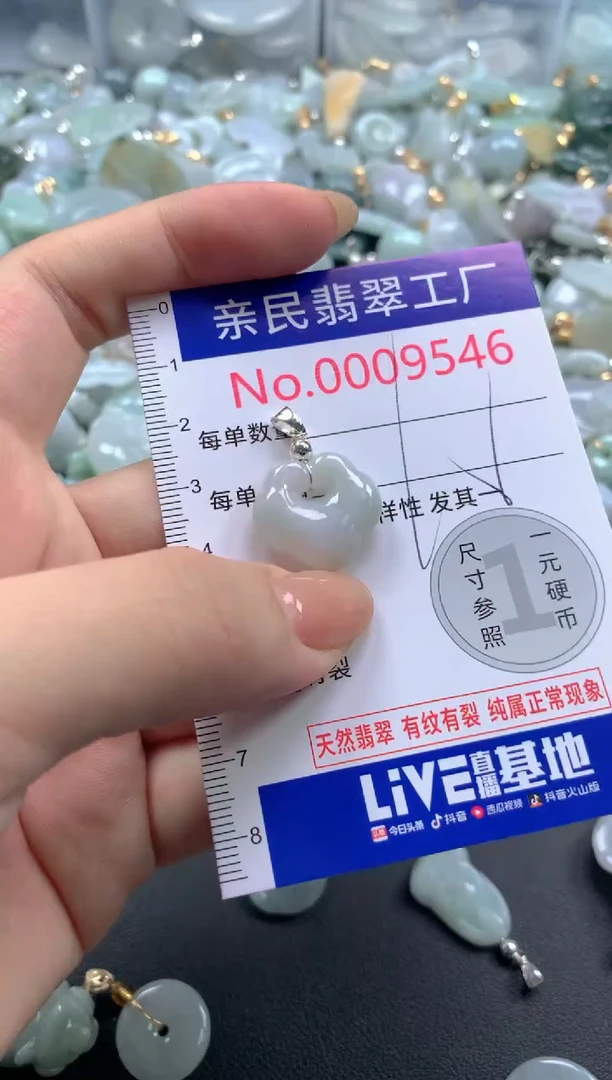 颈饰未镶嵌翡翠9546