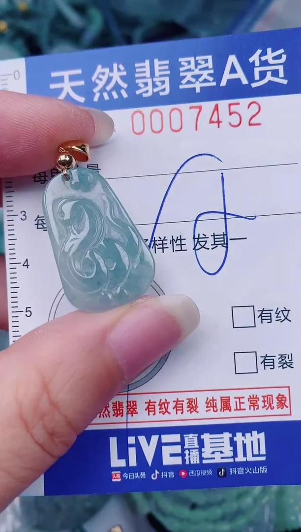 颈饰未镶嵌翡翠00007452