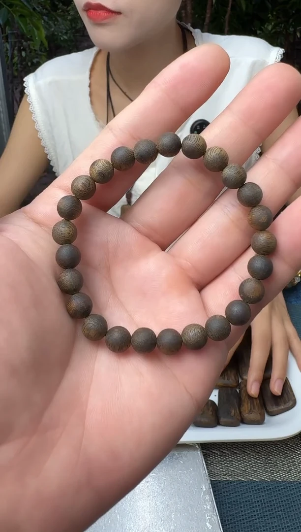 吊坠沉香沉水级7mm单圈  5克＋