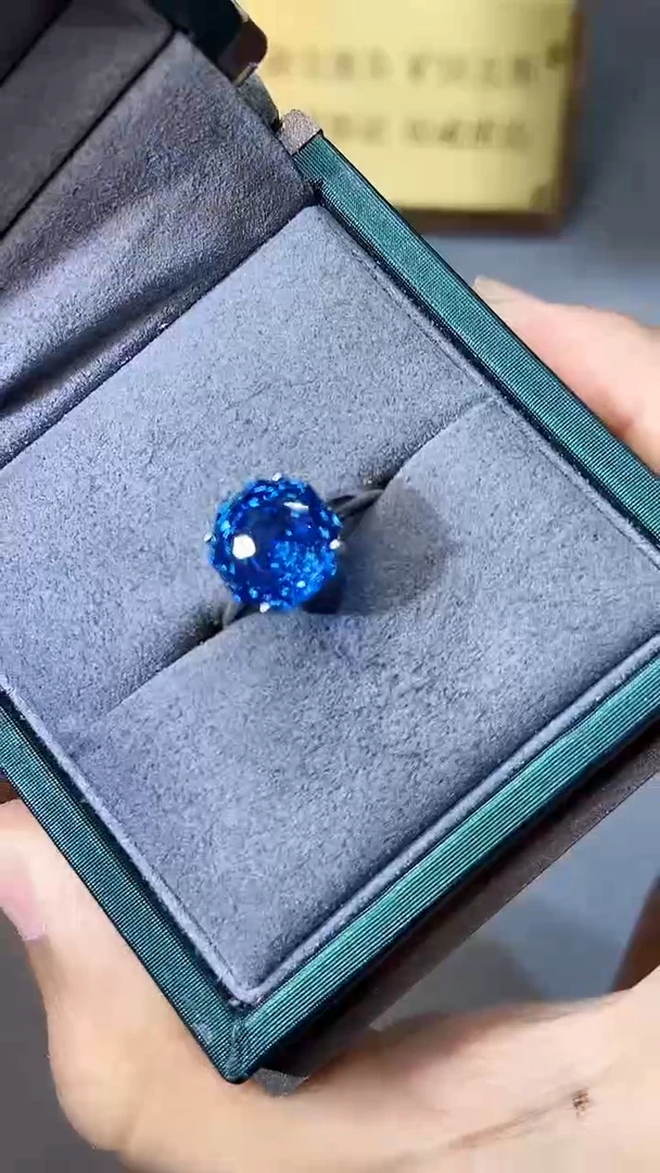 【闪购商品】托帕石戒指银S925镶嵌1564