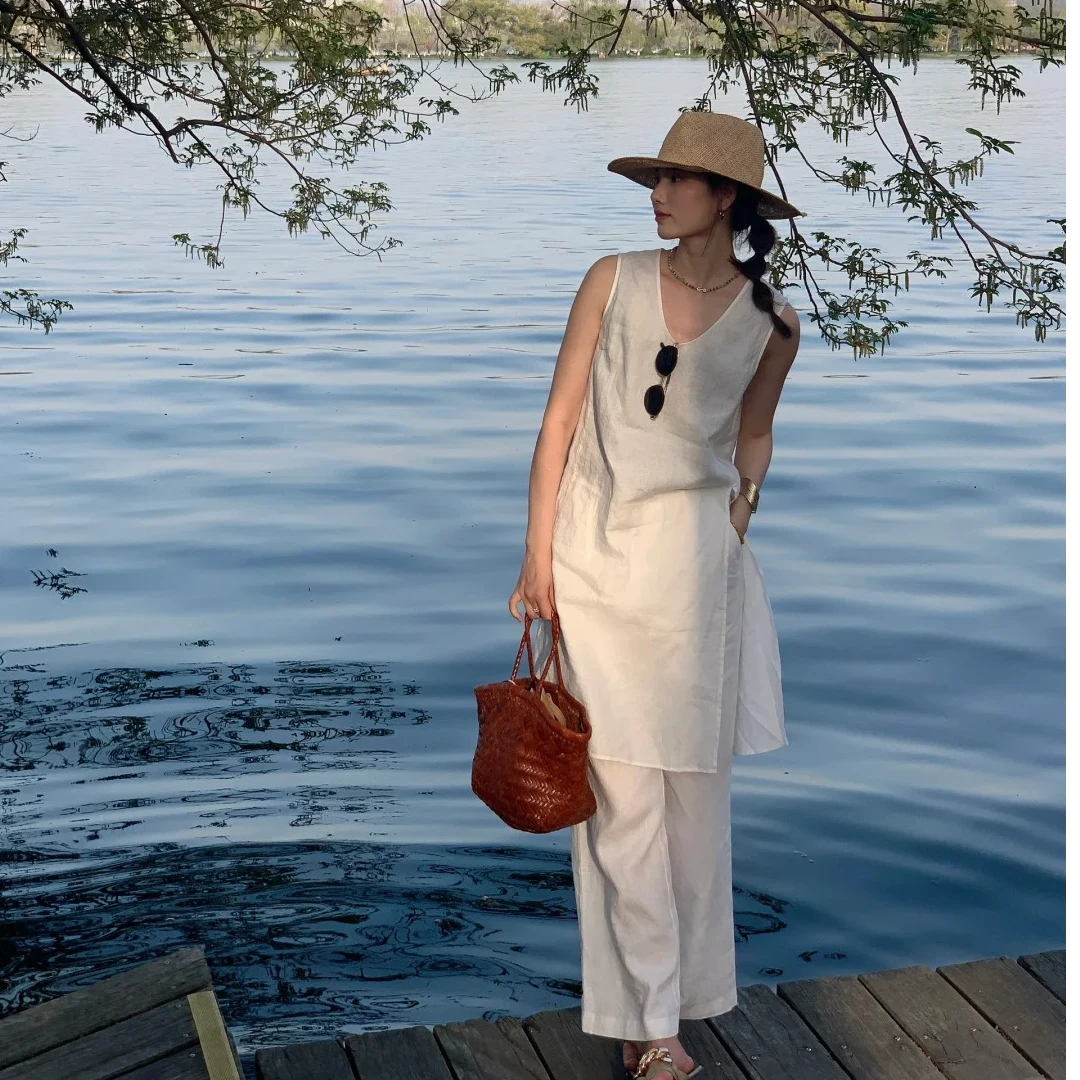 2025夏季新款时尚背心裙气质显瘦洋气休闲百搭性感辣妹外穿裙子女