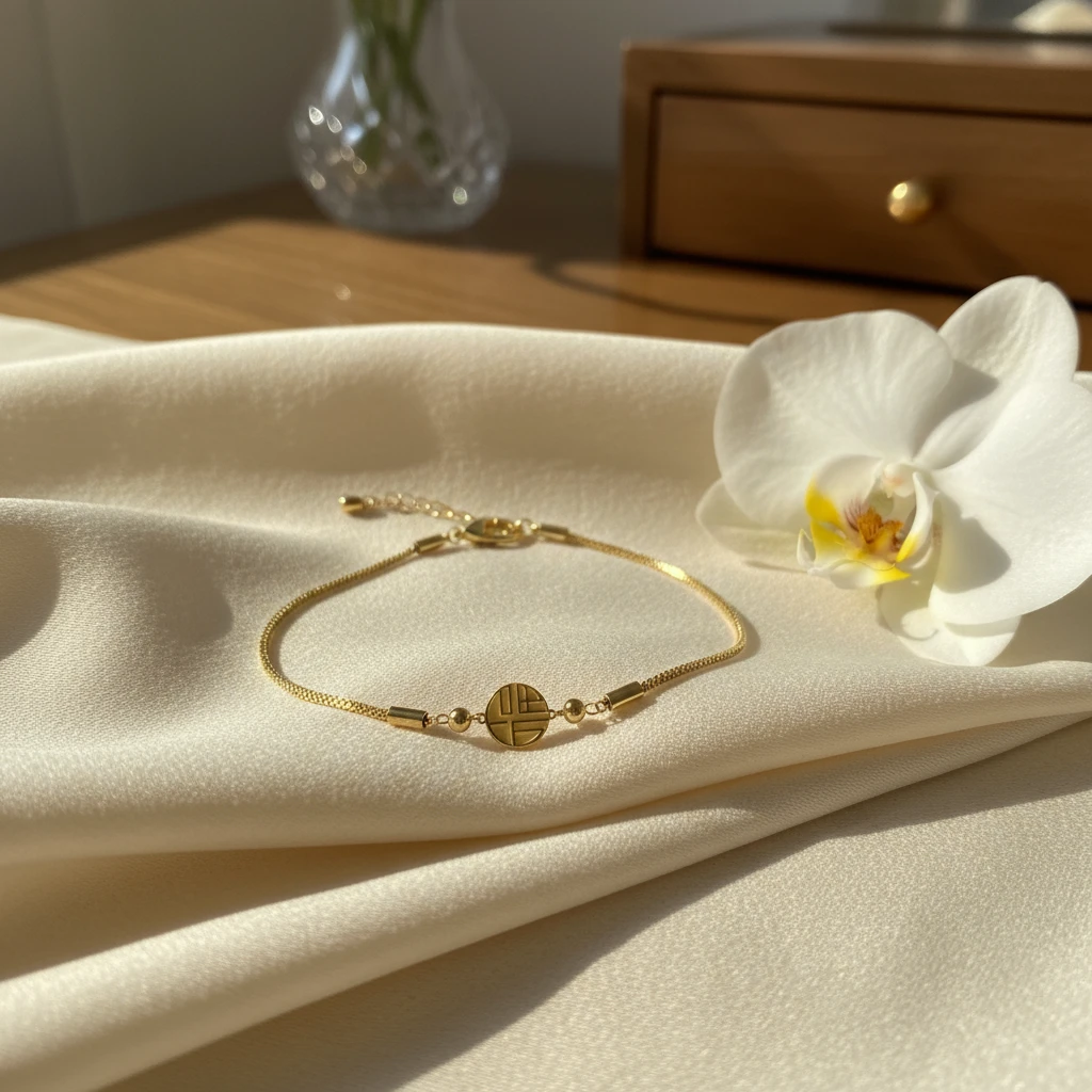 时尚百搭福字手链QQJZ~241