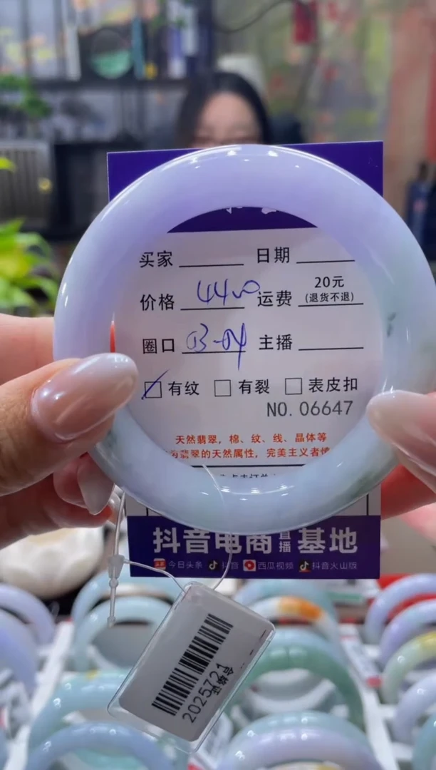 未镶嵌手镯翡翠6647****