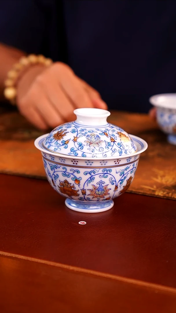 景德镇手工手绘茶器-10