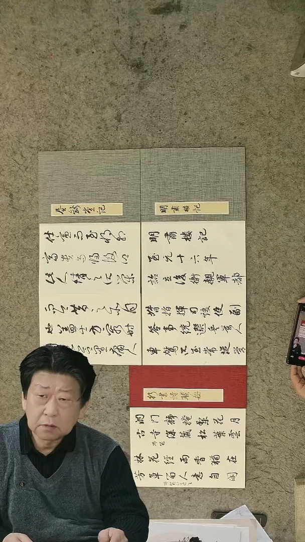 书法D**Y书法册页   刘啸老师作品