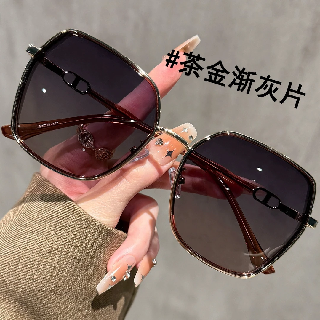 超大框墨镜女2025新款时尚潮流偏光太阳镜UV400开车防晒可配度数