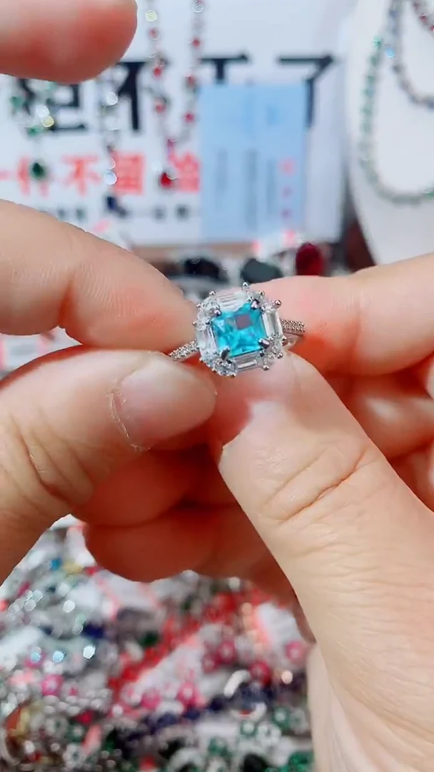 未镶嵌戒指托帕石