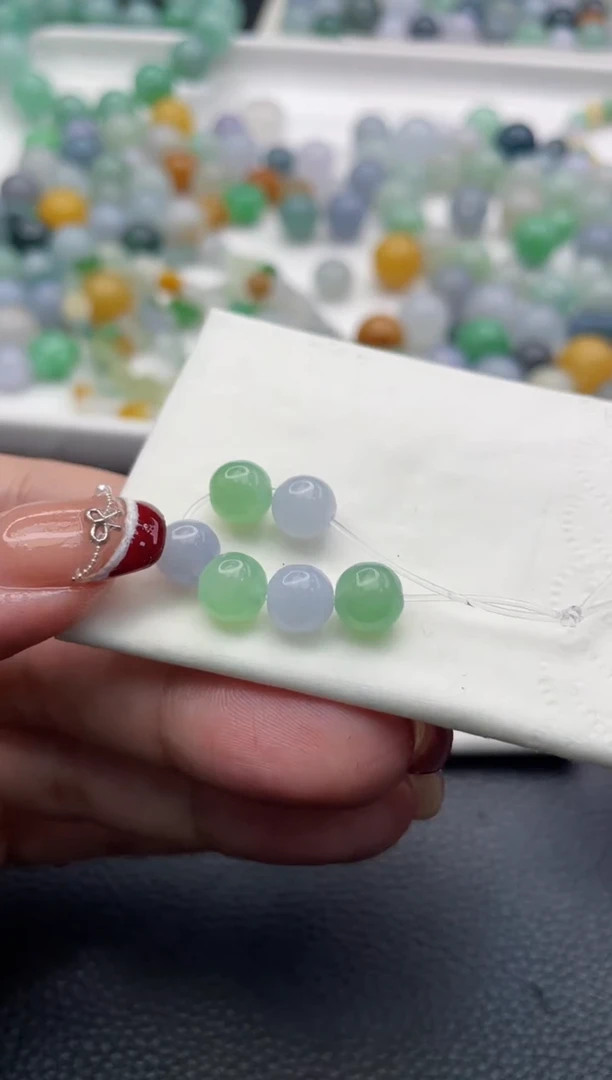 【闪购商品】定制翡翠未镶嵌珠子