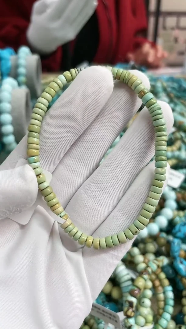 【闪购商品】绿松石珠宝奇石未镶嵌4mm+