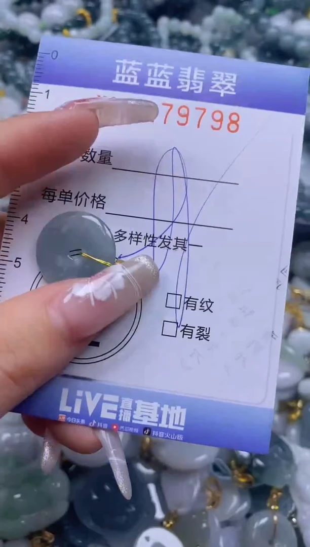 【闪购商品】翡翠颈饰未镶嵌闪购0179798