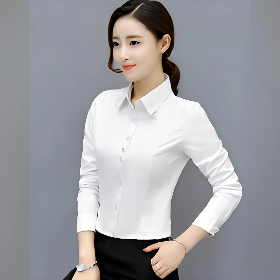 E800-E999职业女衬衫长袖