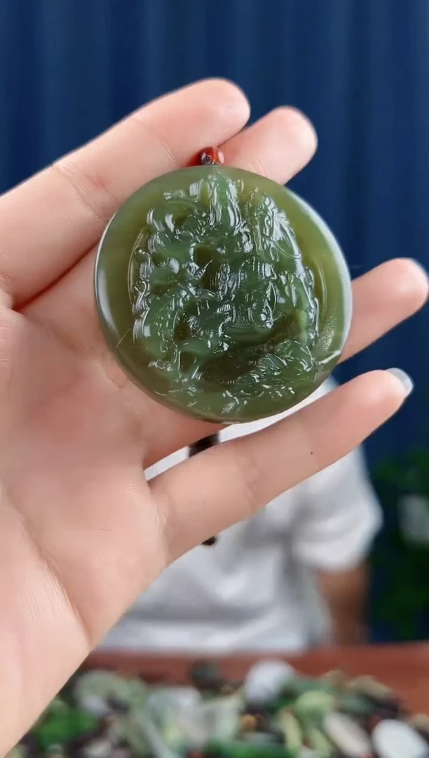 未镶嵌和田玉挂件拍一发一，多样性发货