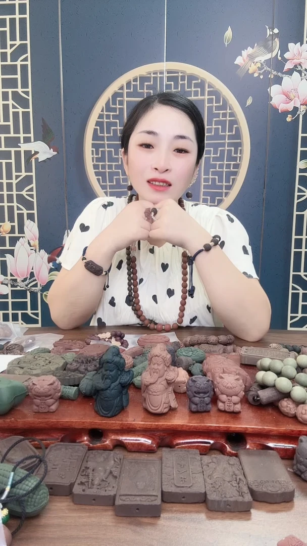 泥塑大瑕疵安宫入心108籽脖挂