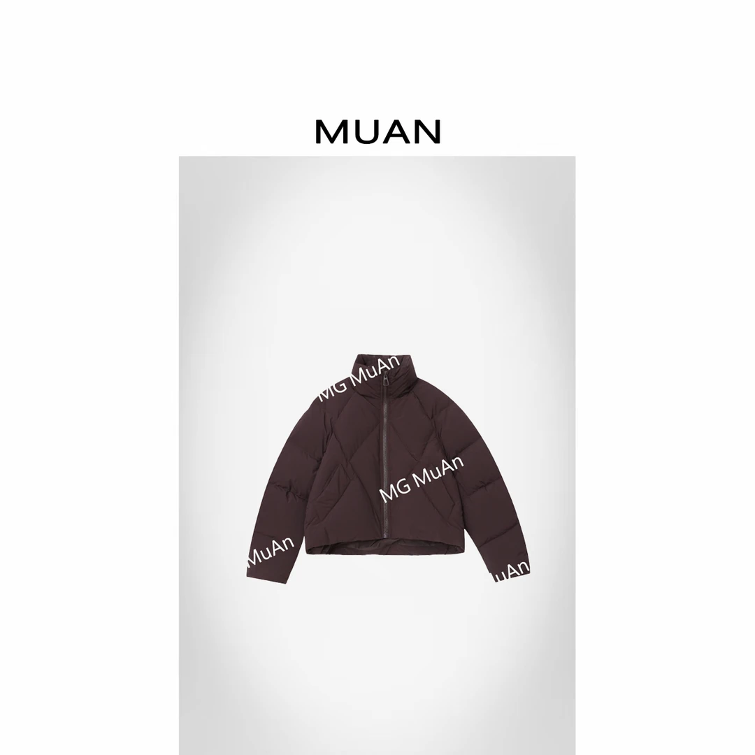 木岸MUAN：《肯豆羽绒服》“肯豆系列”定制美式羽绒服外套女DG-23001
