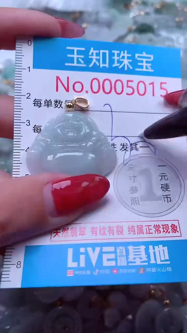 吊坠(不含链)未镶嵌翡翠5015