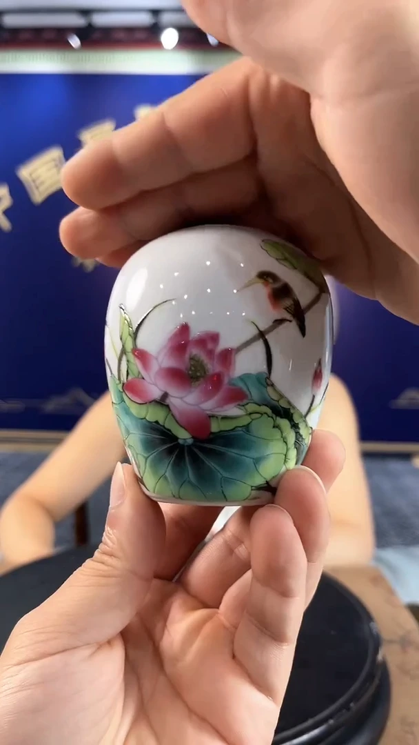 摆件c213景德镇瓷器摆件一件