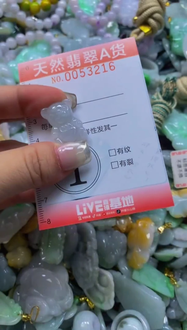 翡翠未镶嵌颈饰闪购0053216